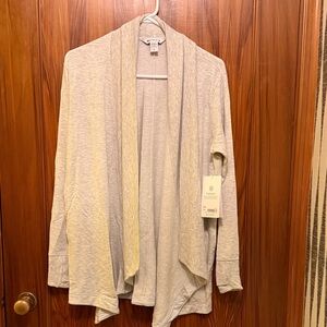 Athleta size small light gray Open Cardigan